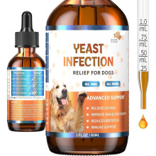 Yeast infection Relief for Dogs,Supports Healthy Itch Relief,Inflammation Relief for Dogs,60ml