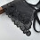 Adorable White Detachable Spread Lapel Collar Accessory-Black 6
