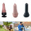 Calf Feeder Pacifiers Fixed Base Milk Bucket Nipple Soft-A 7