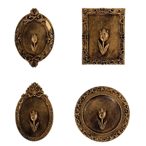 Multipurpose Resin Home Fragrances Dispenser For-Bronze Square 1