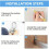Pack Of 10 Space Saving Alloy Brackets For Mounting Wardrobe 7