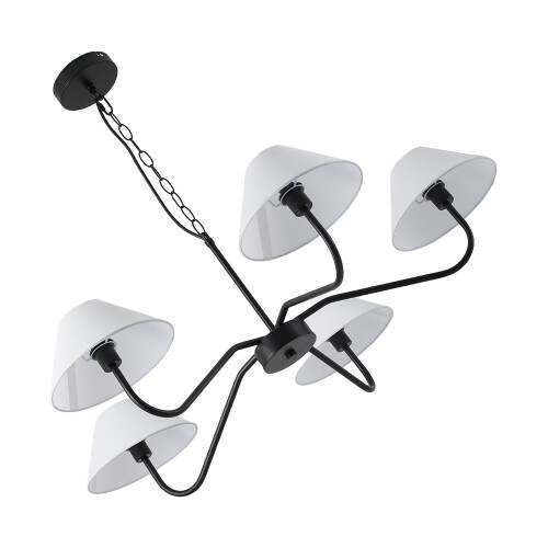 Living And Home Modern 5-Head Pendant Light Chandelier 2