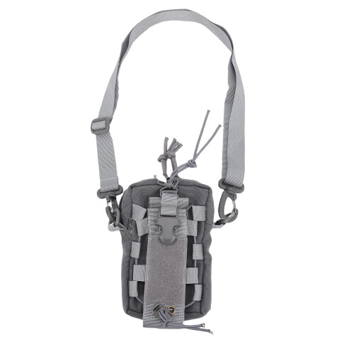 Graue Nylon-Wasserflasche-Gürteltasche, Handyhalter 1
