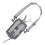 Graue Nylon-Wasserflasche-Gürteltasche, Handyhalter 13