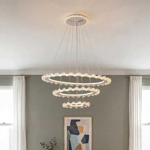 Living And Home Modern LED Pendant Light Chandelier