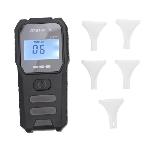 Alkoholtester Farbe: PC, LCD, 135x64mm, 5 Stück 2