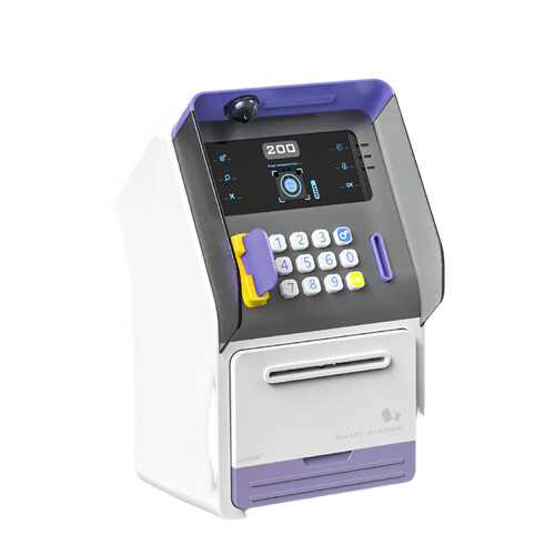 Interactive Savings Box For Kids Using Progressive-Orange 1
