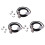 3X Sensor Cable for Motorcycle Digital Atv Odometer Speedometer Tachometer 1