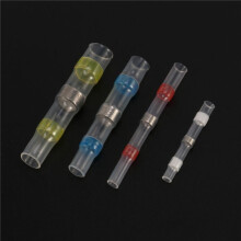 Self Solder Heat Shrink Butt Connectors with Solder, Waterproof Solder Wire Connectors, Solder Sleeves(260Pcs)