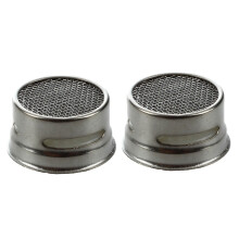 2X Cuisine / Salle de Bains Robinet Pulverisateur Passoire Tap Filtre---Blanc et Argent
