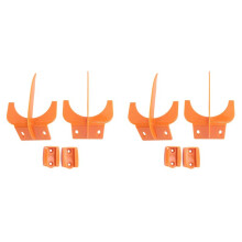 8 Pcs Electric Orange Juicer Spare Parts for XC-2000E Lemon Orange Juicing Machine Orange Cutter Orange Peeler