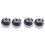 Kit Dado per Parafango 4 Pezzi per Electra Glide Street Glide Sportster 1997-2020 1