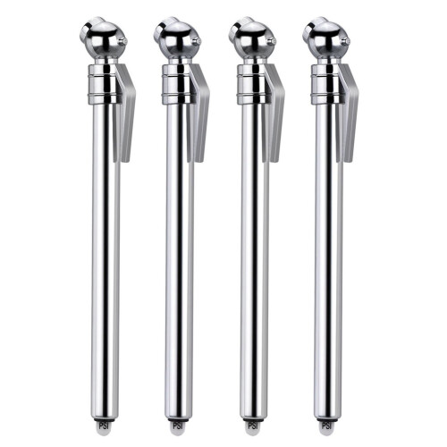 Tire Manometri per Manometri Pneumatici, Stile Penna, 4 Pezzi