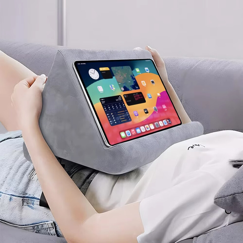 Sponge Pillow Tablet Holder For Ipad Samsung Huawei Xiaomi Tablet Holder Mobile Phone Support Pillow Multi-Angle Reading Stand 901234567898