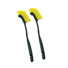 2Pcs Cleaning Tools Car Truck Cleaning Brush Auto Home-Yellow