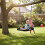 90 cm Round Nest Swing - Soft, Foam-Padded Frame 2