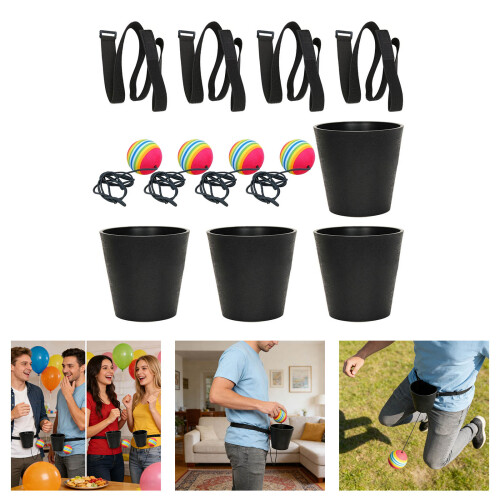 Funny Twerk Swing Bucket Game Set Interactive Play Options For 1