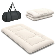 Japonský matrac futon, prateľný poťah, 200x90x10 cm