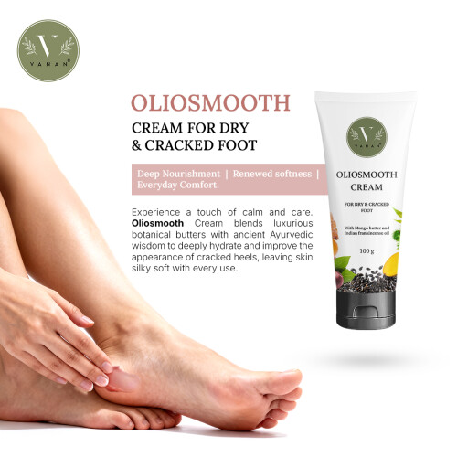 Vanan Oliosmooth Foot Cream for Cracked Heels 1