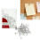 50/100/500Pcs Clear Flat Head Push Pins-50 pieces pvc hard b 3
