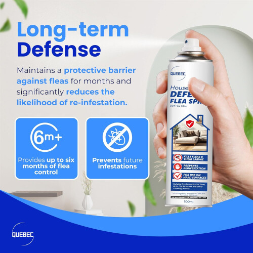 Quebec Flea Spray for the Home & Floor Treatment 1