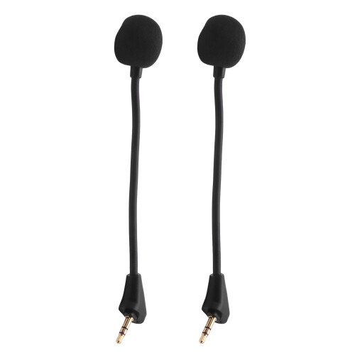 2X Replacement Gaming Mic for HyperX Cloud Alpha  PS4 Computer Gaming Headset