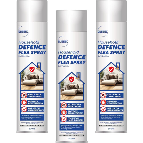Quebec Flea Spray for the Home & Floor Treatment