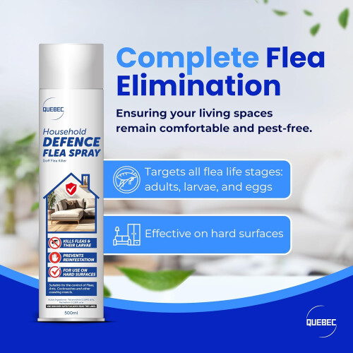 Quebec Flea Spray for the Home & Floor Treatment 2