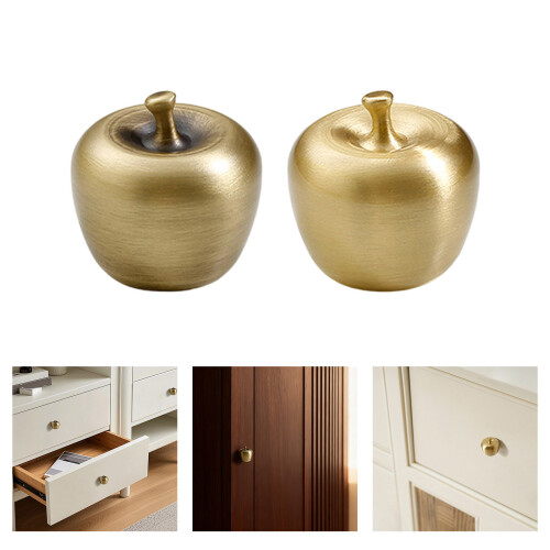 Versatile Brass Drawer Handle Knob for Cabinet-Antique Brass 2