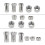 Multiple Size Router Collet Nut Milling Cutter Collet-Type A 2