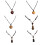 Fun Interactive Openable Heart Shaped Floral Pendant Necklace-4 2