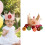 Adjustable Strap Hat Comfortable Cotton Fabric Photo-Pink Star 3