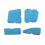 4x Silicone Sealant Profiling Applicator Tool Kit 1