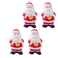 4 Santa Claus Resin Crafts Interactive Festive-hug the stars