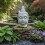 Boeddha-hoofdsculptuur, 78 cm, weerbestendig polyhars 1