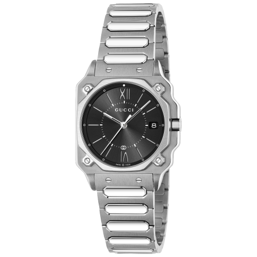 GUCCI Gucci YA166505 G-Flat Black Dial Unisex Watch
