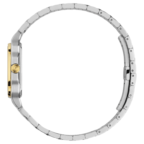 GUCCI Gucci YA166506 G-Flat Silver Dial Unisex Watch 2