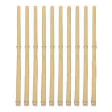 10Pcs Durable Bamboo Rods for Garden Trellis Fencing and Plant Support