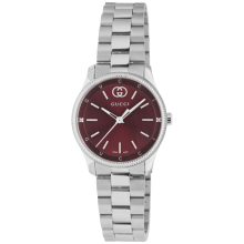 Gucci YA1265069 G-Timeless Red Dial Ladies Watch