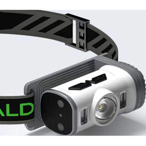 Linterna frontal con sensor de movimiento, recargable, 100 lm, IPX4 1