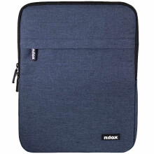 Funda para portátil de 13,3", azul, acolchada y resistente a los golpes