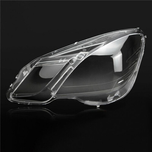 2X Left Side for - E Class W212 2009-2012 E300 E350 E500 E63 Headlight Lens Cover  Light Shade Shell 2