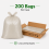 Extra Heavy Duty Clear Refuse Sacks 200 Bin Bags 2