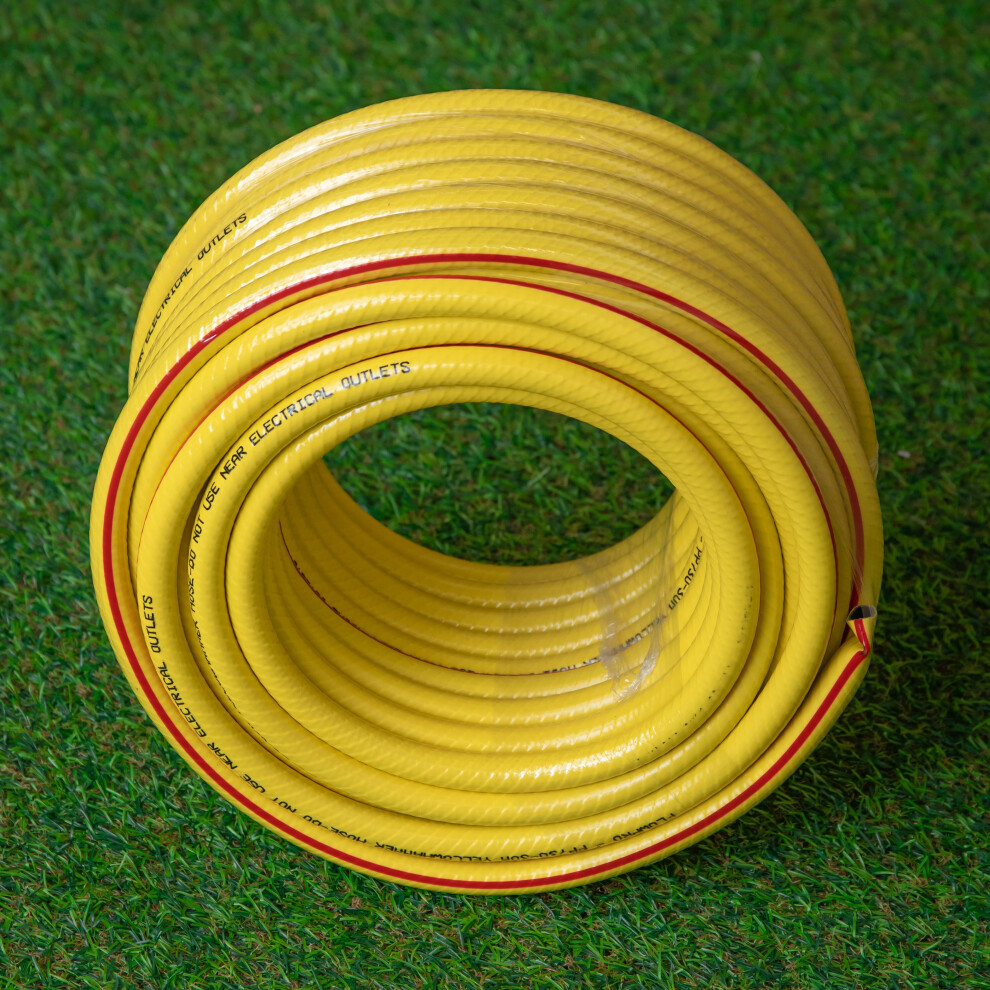 Kingfisher 30M Gardenpro Yellowhammer Kink Resistant Professional Garden Hose Pipe