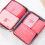 6PCS Waterproof Travel Storage Organizer Bags Set 1