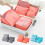 6PCS Waterproof Travel Storage Organizer Bags Set 4
