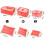6PCS Waterproof Travel Storage Organizer Bags Set 2