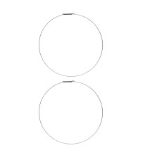 2Pcs Washing Machine Door Seal Adapter Stainless Steel-35CM