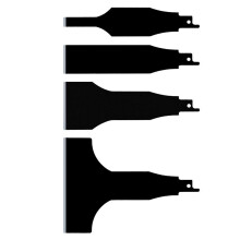 4 Stuks Reciprozaag Schrapen Blade Sabel Schop Schrapen Tool