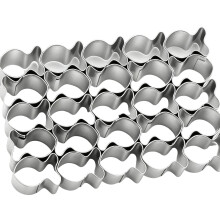 Nontoxic Stainless Steel Baking Molds For Kids Safe Cookie-fish